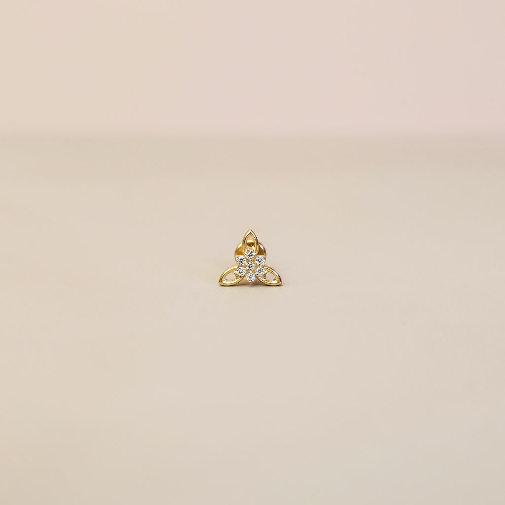 Edelweiss | G23 Titanium Flat Back Stud