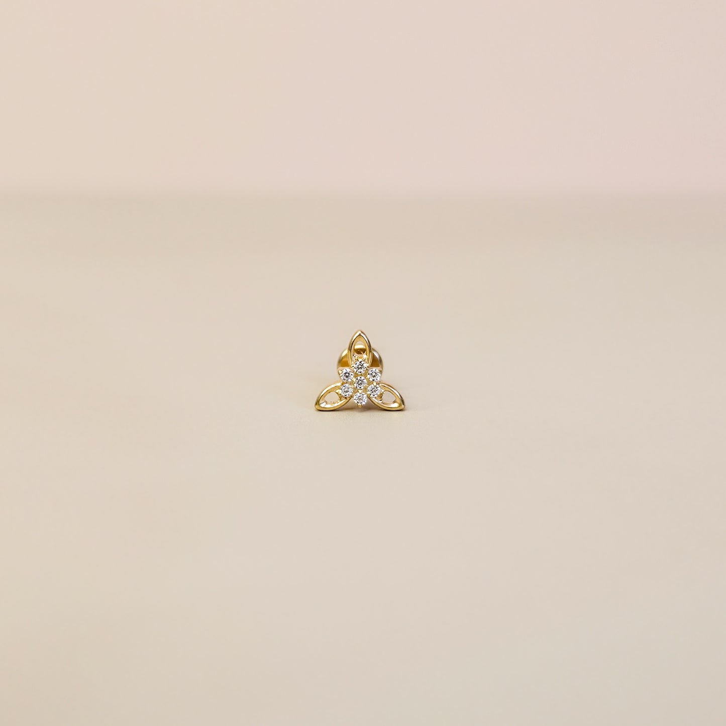 Edelweiss | G23 Titanium Flat Back Stud