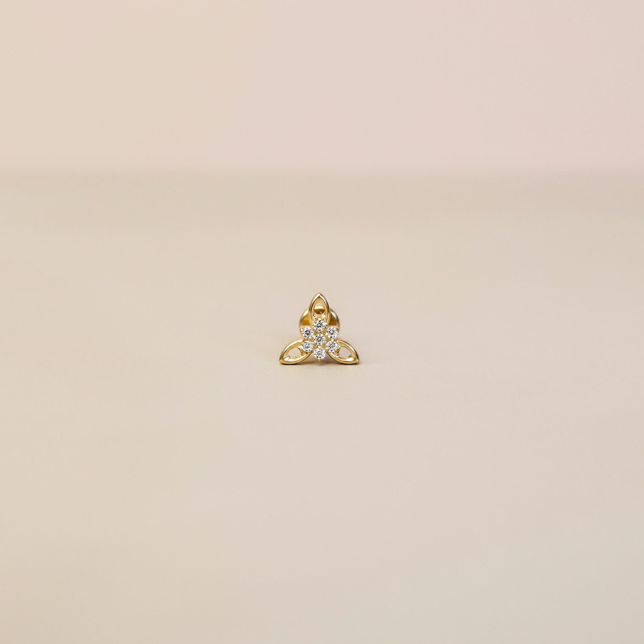Edelweiss | G23 Titanium Flat Back Stud