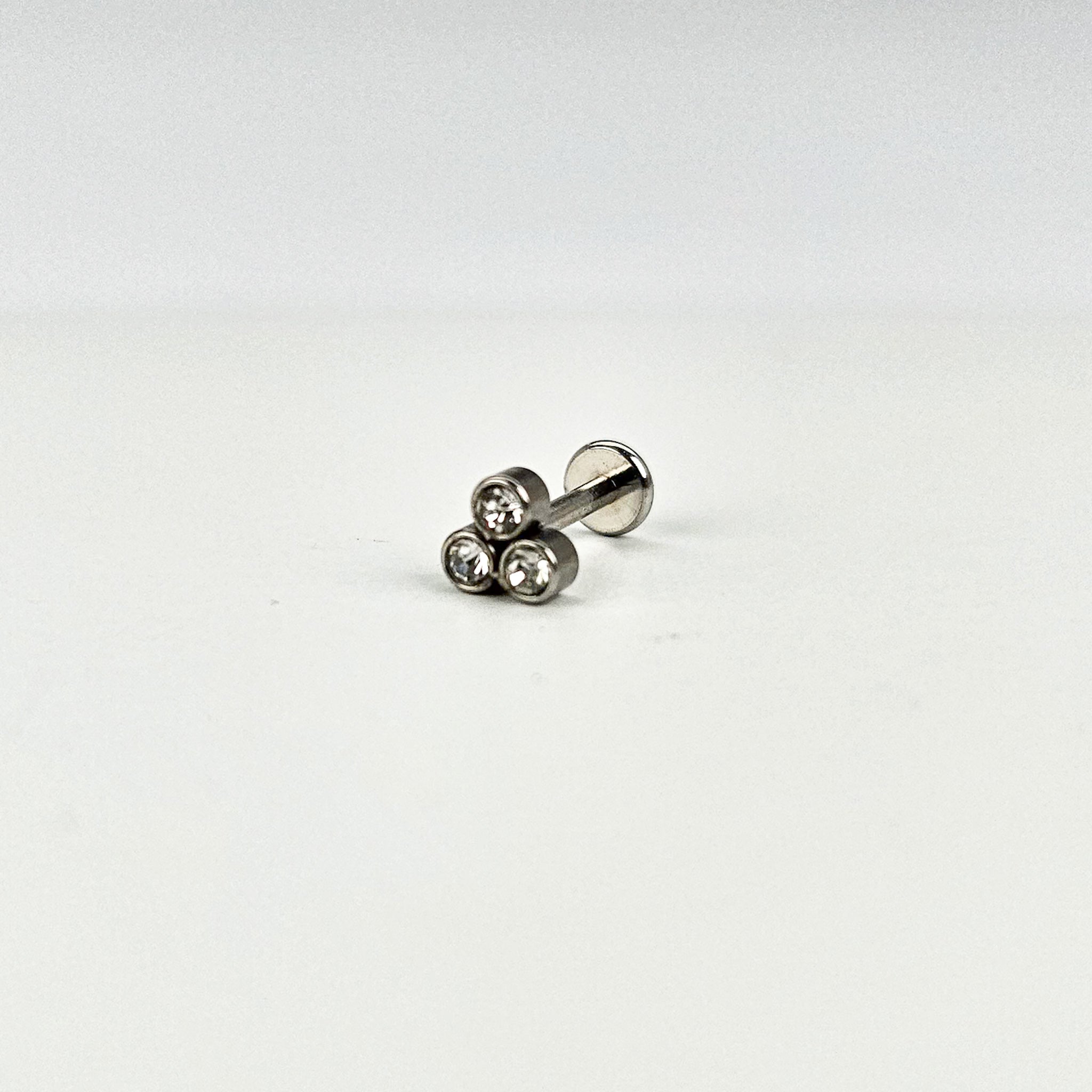 Trinity | Stainless Steel Flat Back Stud