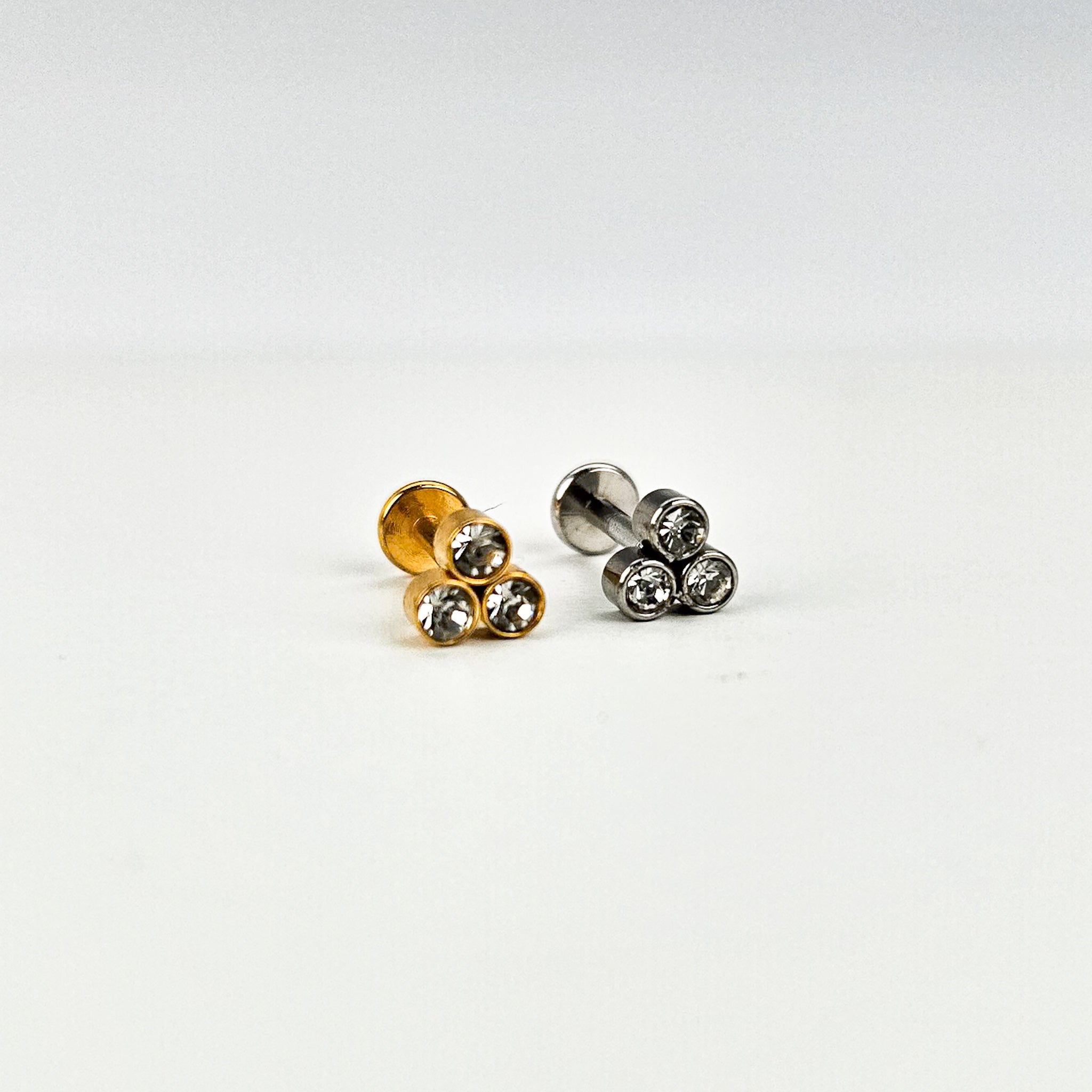 Trinity | Stainless Steel Flat Back Stud