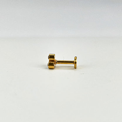 Trinity | Stainless Steel Flat Back Stud