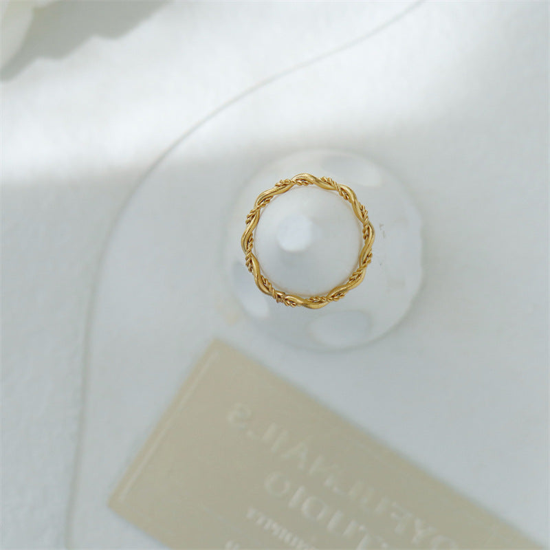 Twisty Stack Ring