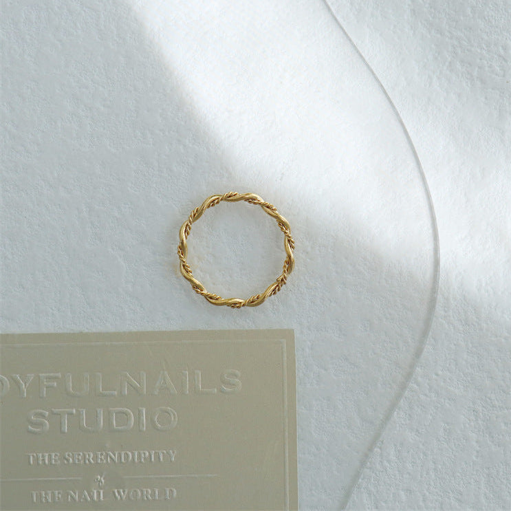 Twisty Stack Ring