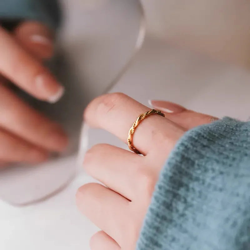 Twisty Stack Ring