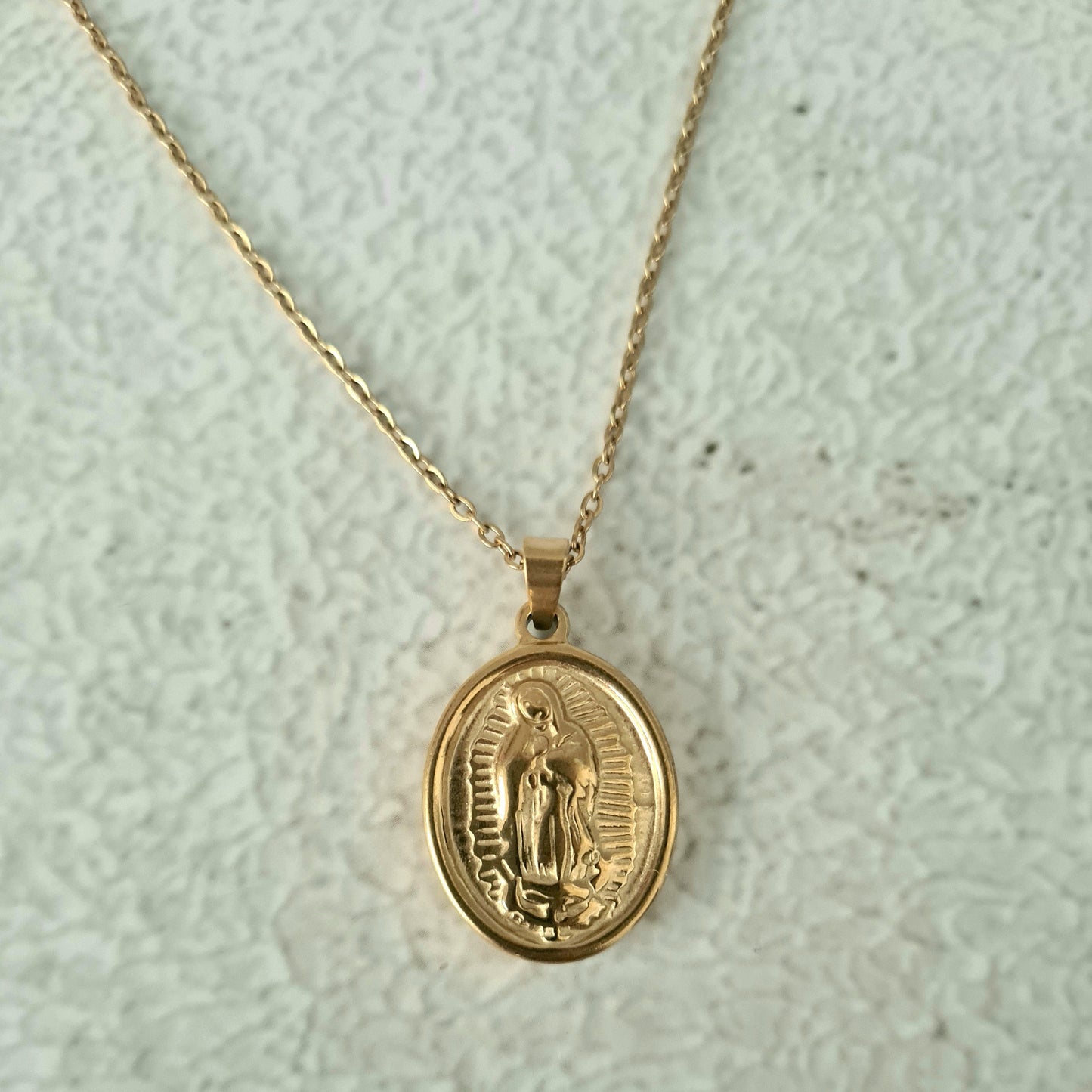 Oval Coin Necklace