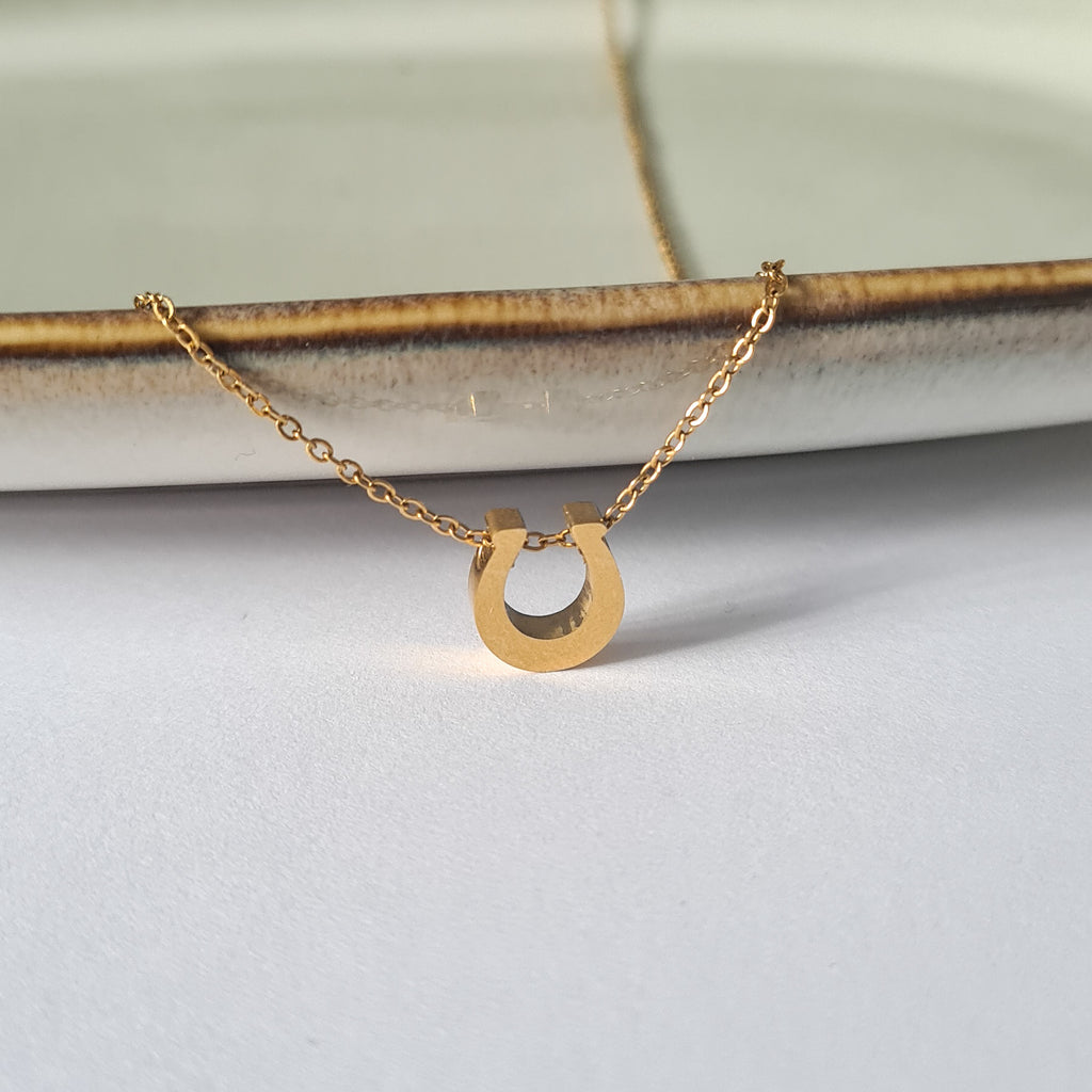 Horse Shoe Slider Charms