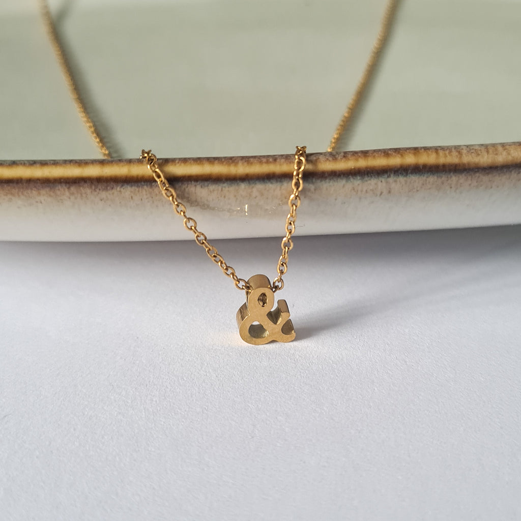 Ampersand Slider Charms