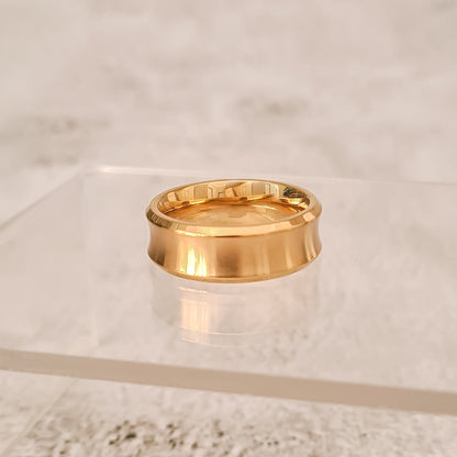 Gold Milano Ring for Men