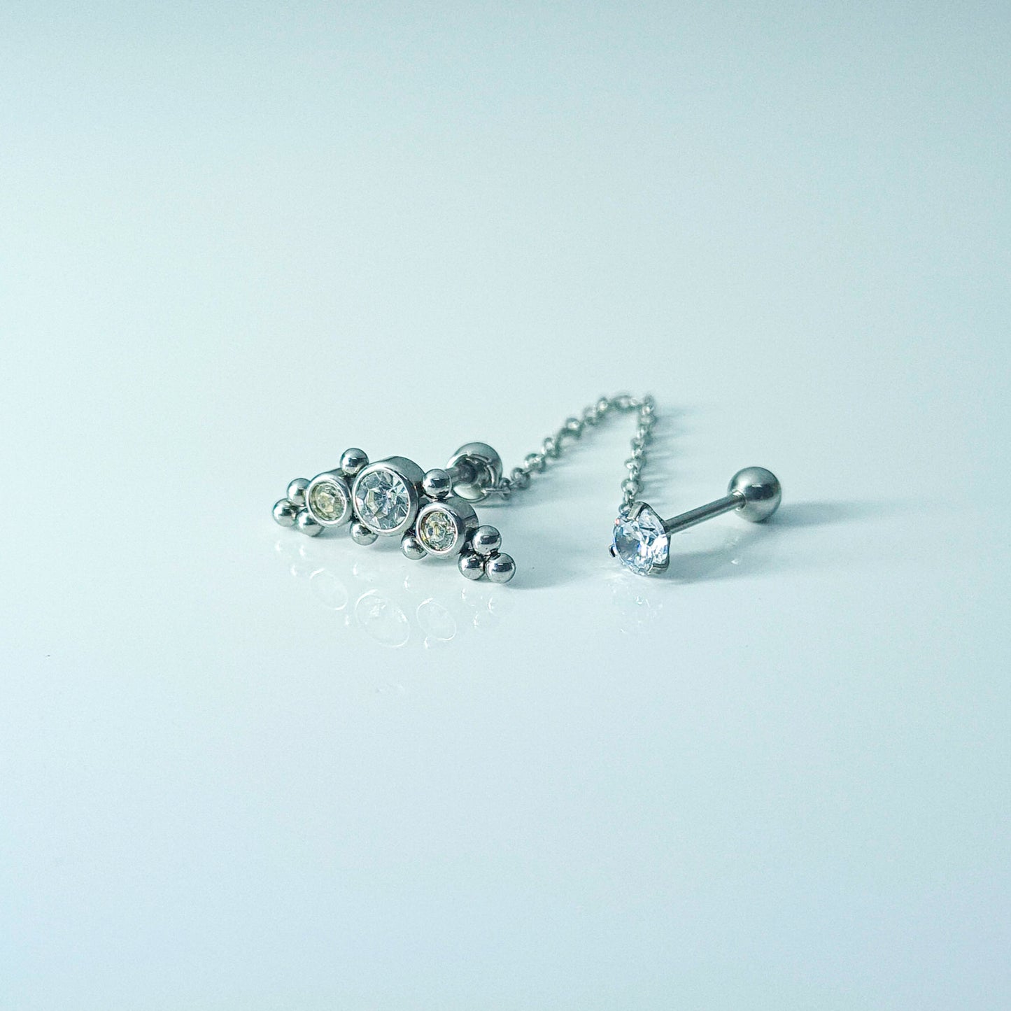 Bouquet | Double Stud and Chain