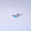 Blue Opal Flair | G23 Titanium Flat Back Stud