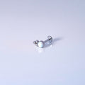 White Opal Flair | G23 Titanium Flat Back Stud