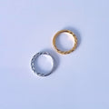 1.2mm Chevron | Stainless Steel Seamless Clicker Ring 16G Gauge