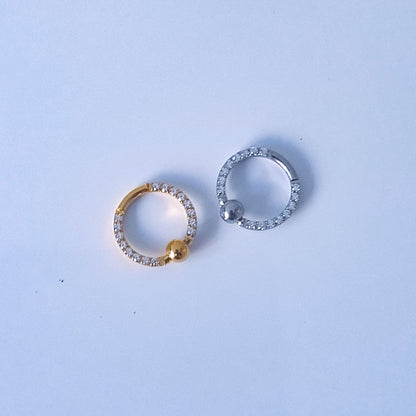 Glitter | Captive Bead Ring