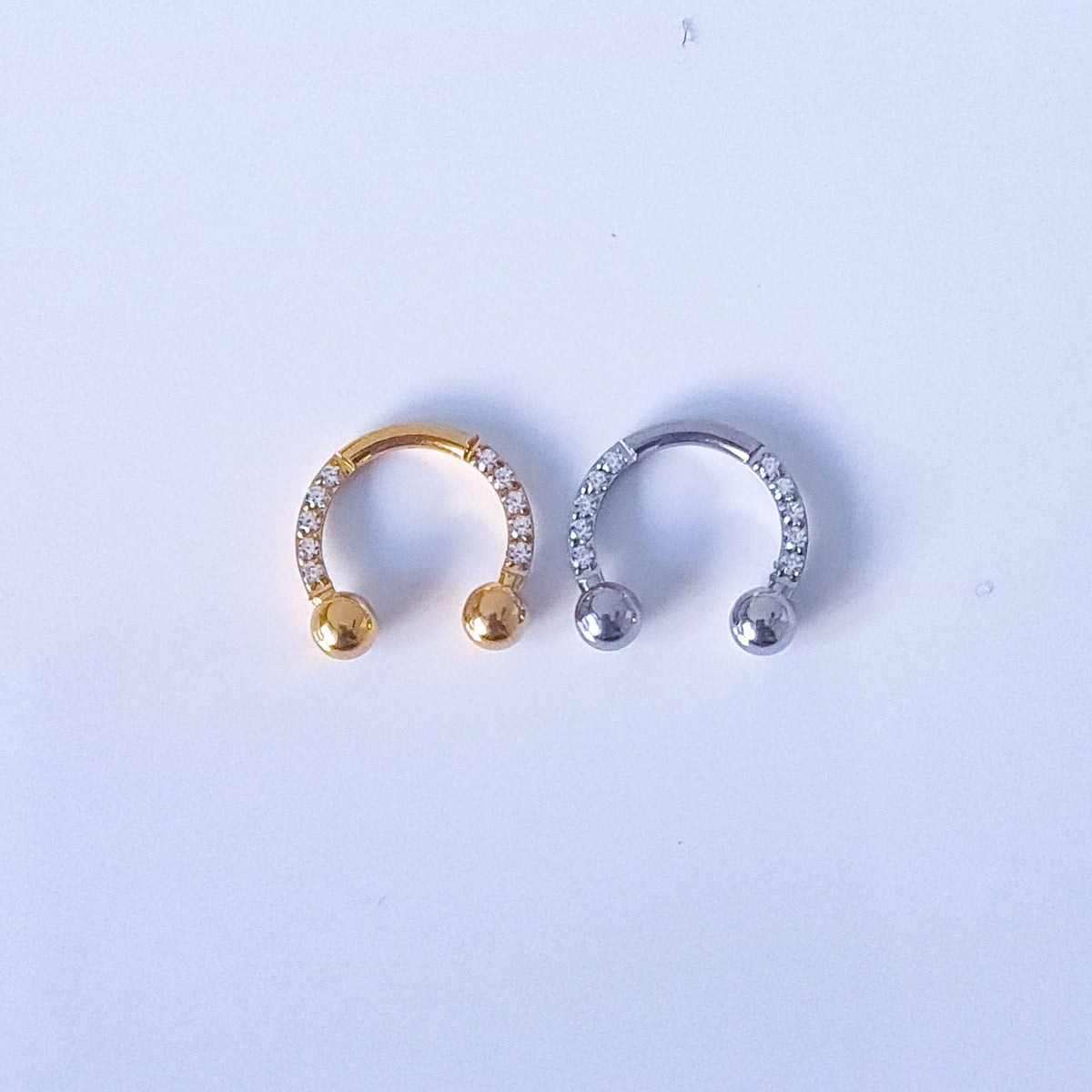 Glitter | Horseshoe Ring (1pc single)