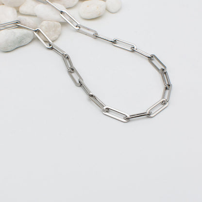 Chunky Paperclip Necklace | Available In 3 Colours