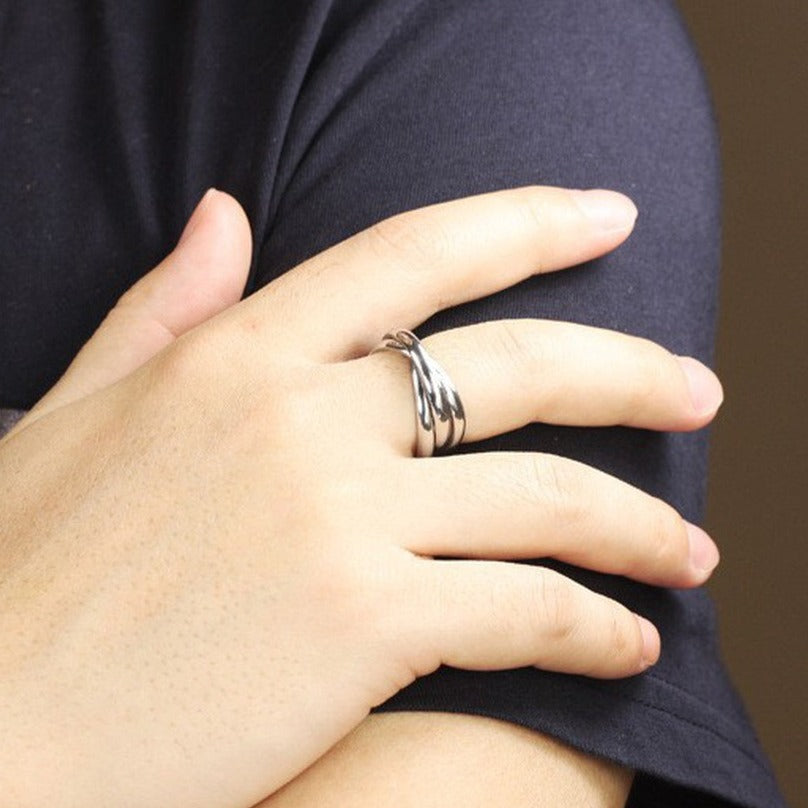 Eternal Ring in Titanium – James Jewellery