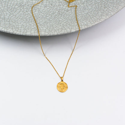Round Coin Necklace