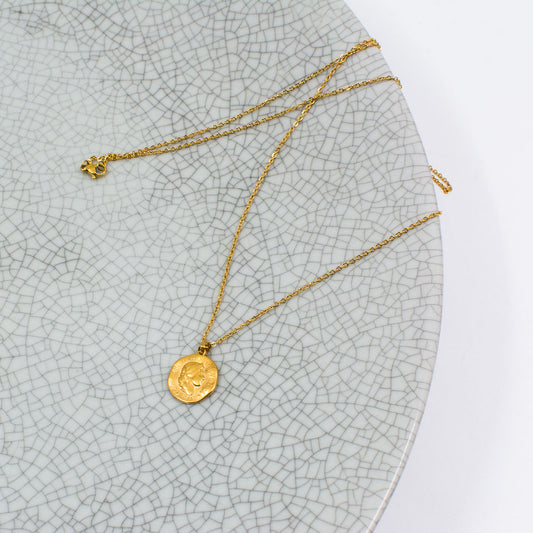 Round Coin Necklace