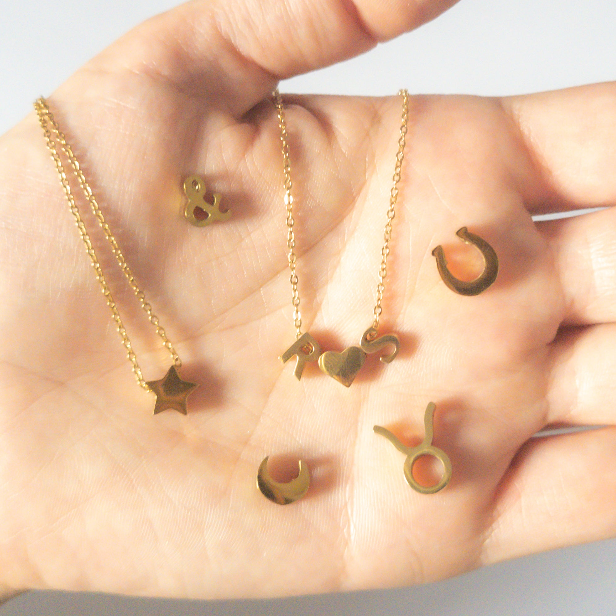Moon Slider Charms