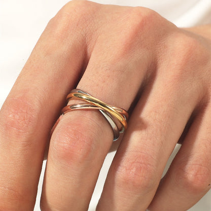 Eternal Ring in Silver, Gold and Rose Gold