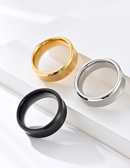 Black Milano Ring for Men