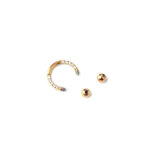 Glitter | Horseshoe Ring (1pc single)