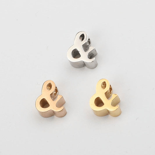 Ampersand Slider Charms