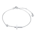 Diamante Cross Bracelet