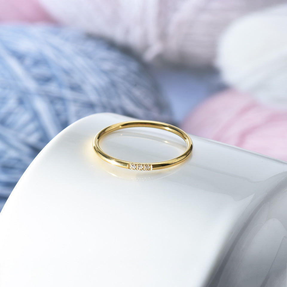 Diamante Stack Ring – James Jewellery