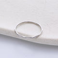 Hammered Stack Ring