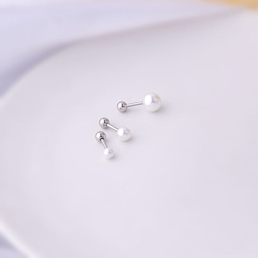 Pearl | Screw Ball Stud (1pc single)