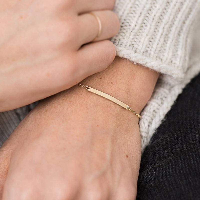 Petite Tag Bracelet | Available In 3 Colours