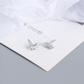 Quinary Studs in Sterling Silver