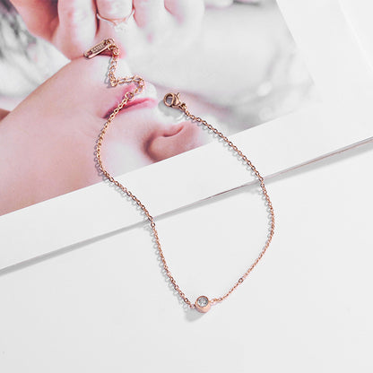 Rose Gold Diamante Bracelet