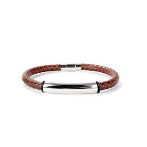 Woven Leather Bracelet – James Jewellery